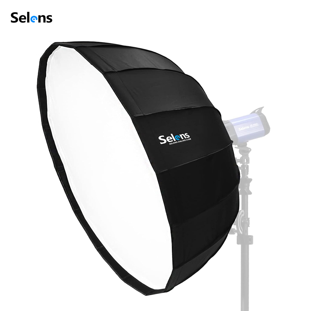 Photography Studio Lighting Set Up - 셀렌스 퀵세팅 파라볼릭 소프트박스 뷰티디쉬 디퓨저
