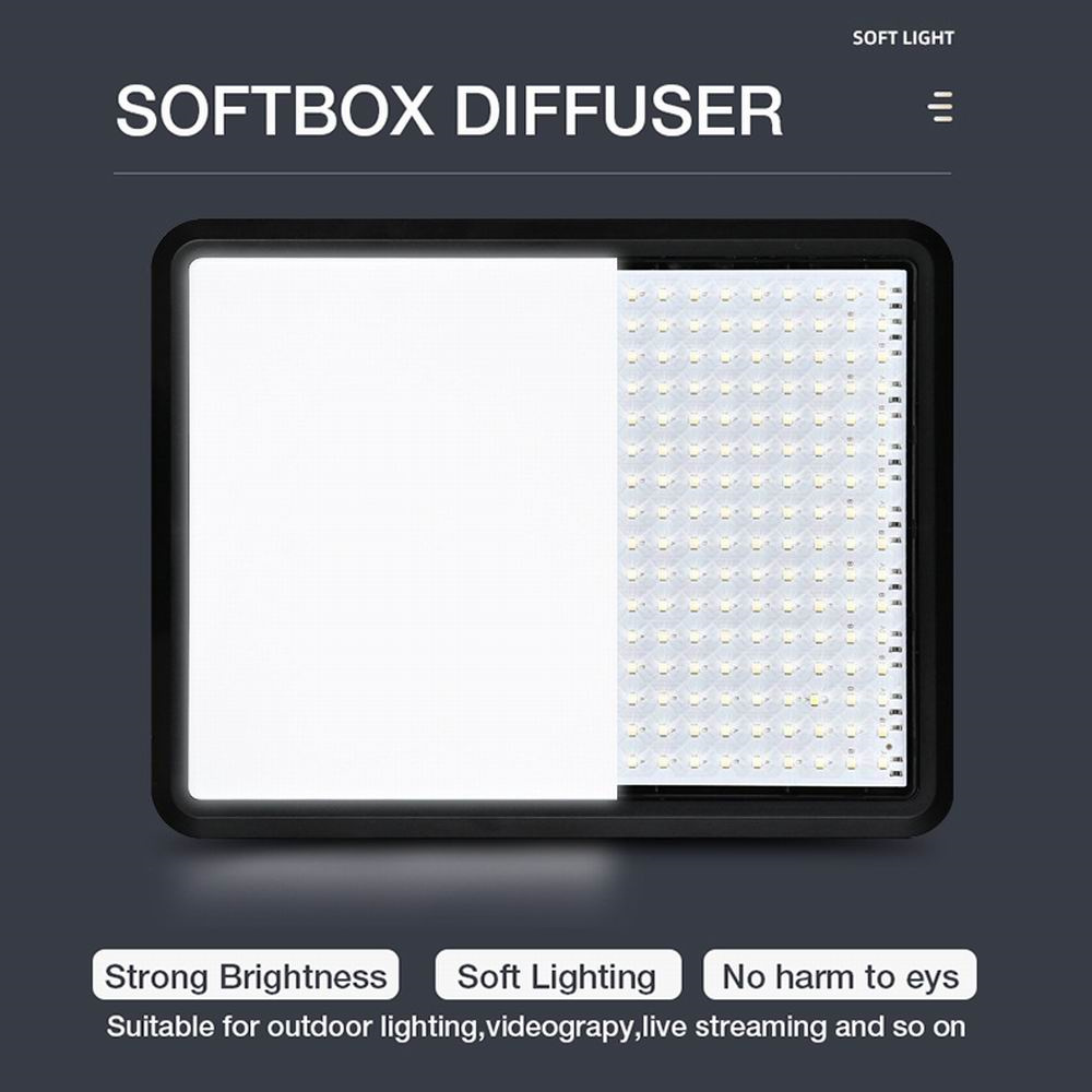 Photography Studio Lighting Set Up - 전문가용 바이컬러 LED 패널 2800K-7000K -