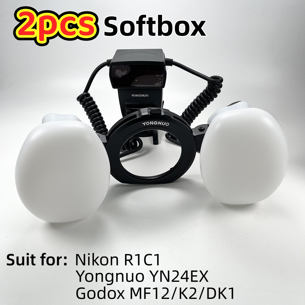 Photography Lighting Godox - 니콘 R1C1 용 소프트박스 듀얼 헤드