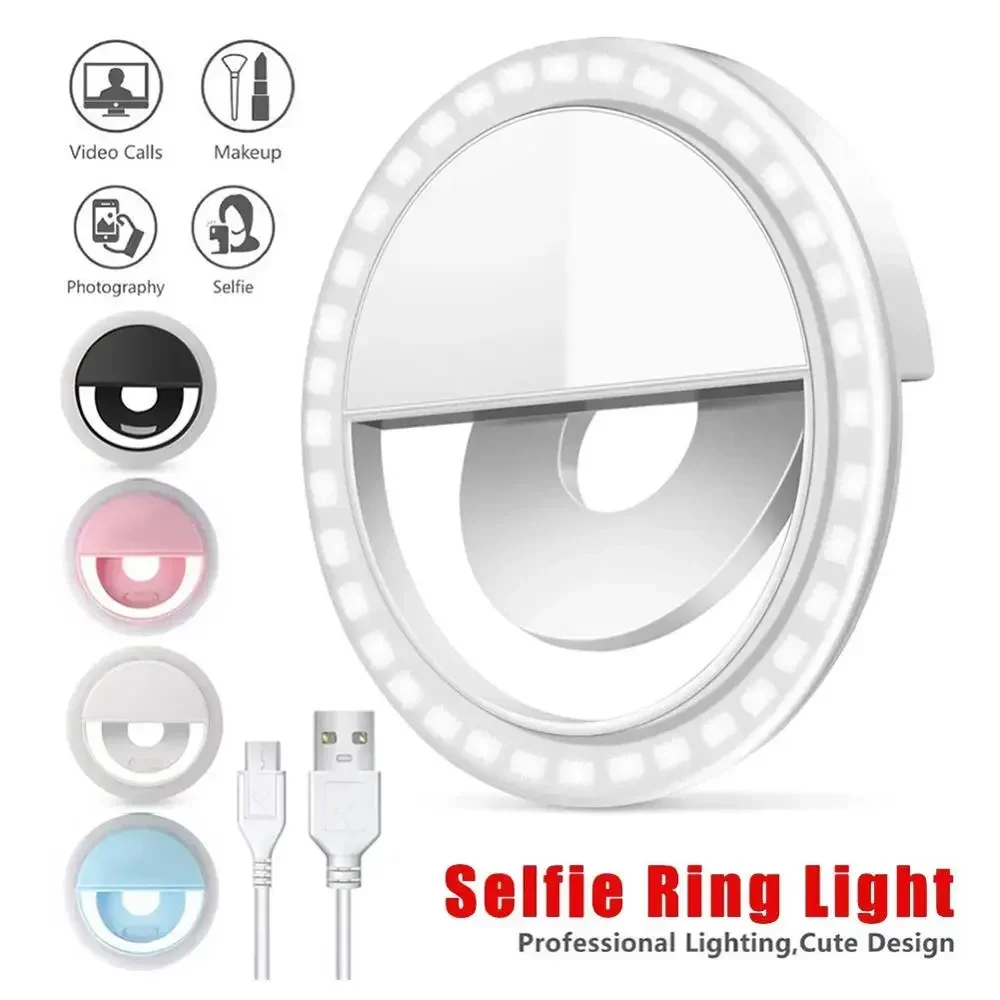 Photography Lighting Circle - LED Selfie 링 라이트 휴대 전화