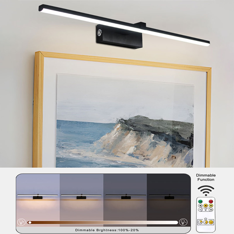 Photography Lighting Wall - 벽걸이용 디밍 가능 LED 그림 조명