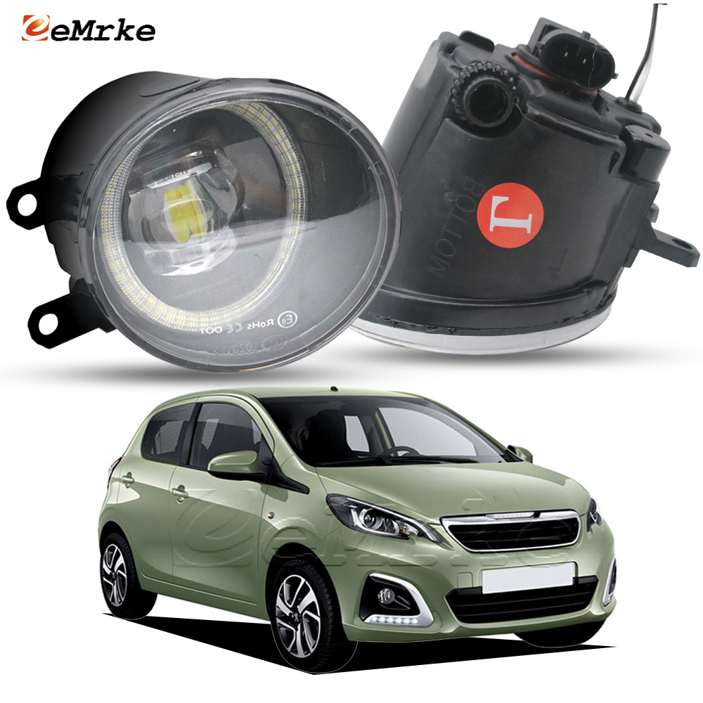Led Ring Light 18 - 푸조 108 2014 2015 2016 2017