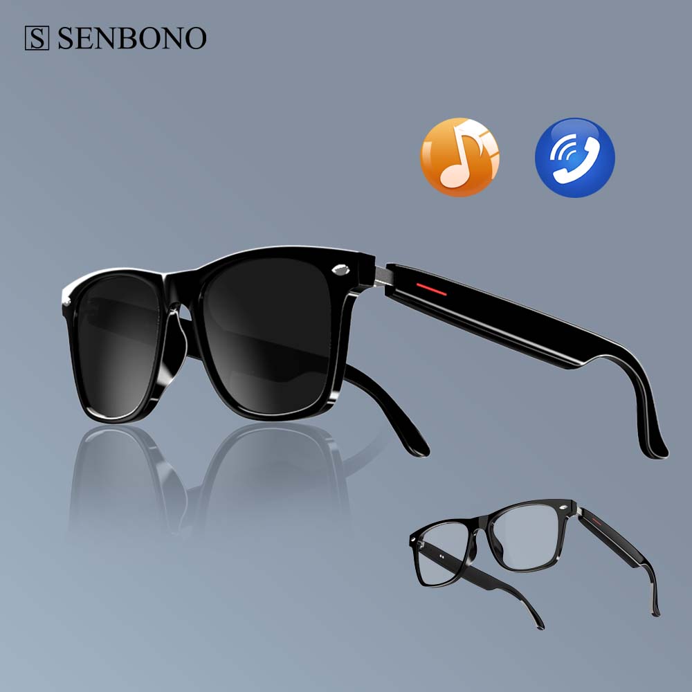 Photography Lighting Indoor - SENBONO E13 스마트 안경:블루라이트 필터링 편광