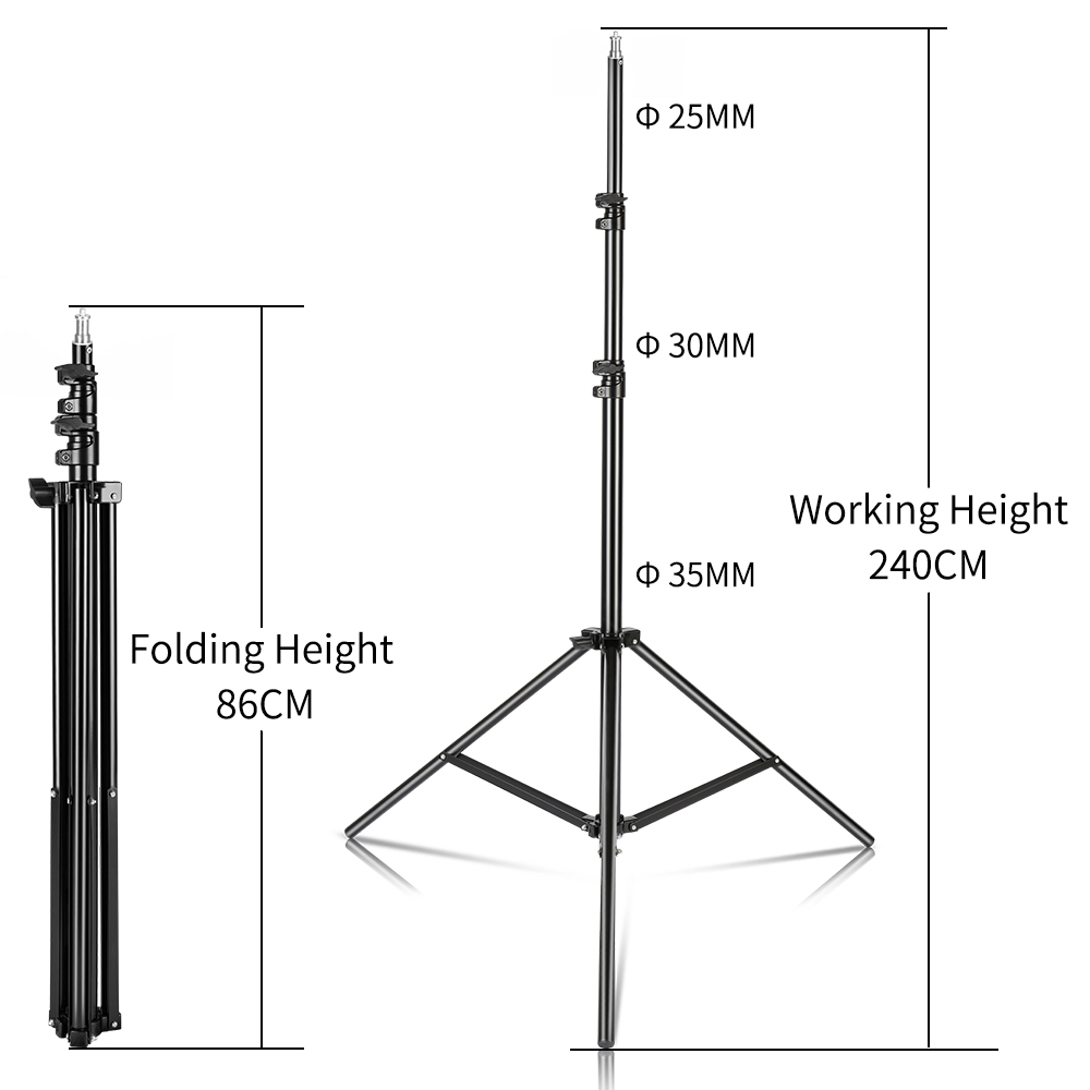 240CM/7.9FT 1/4 나사식 사진촬영 DJ 조명 - Photography Umbrella Lighting Kit 리뷰 및 가격