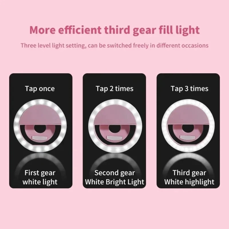 1-4개 LED 셀카 링 조명 휴대폰 3단계 조명 US - Photography Lighting Stick 리뷰 및 가격