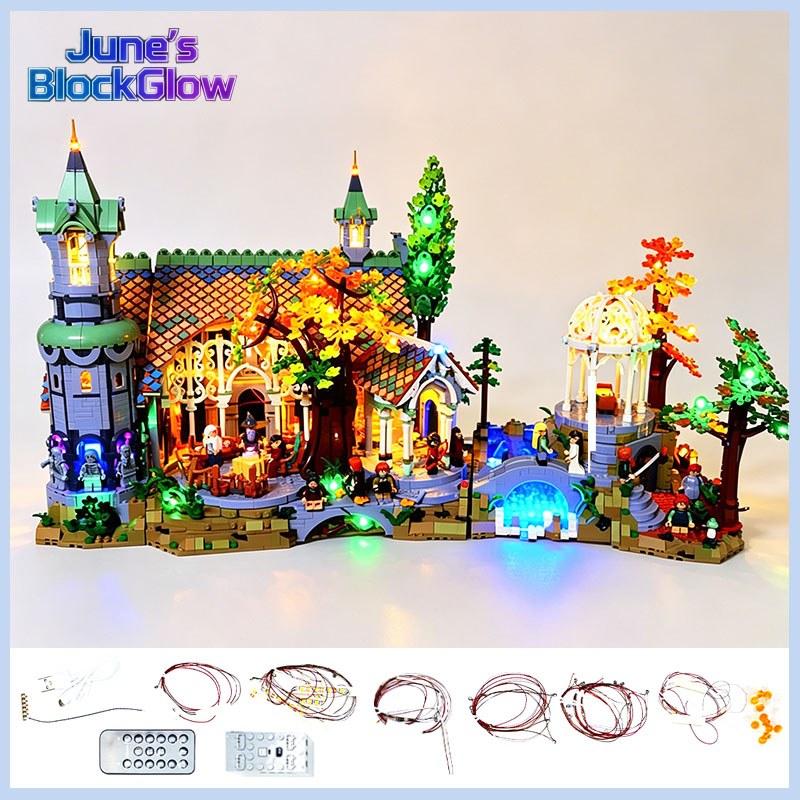 레고 10316 반지의 제왕용 LED 조명 키트: 리벤 - Led Ring Light 18 리뷰 및 가격