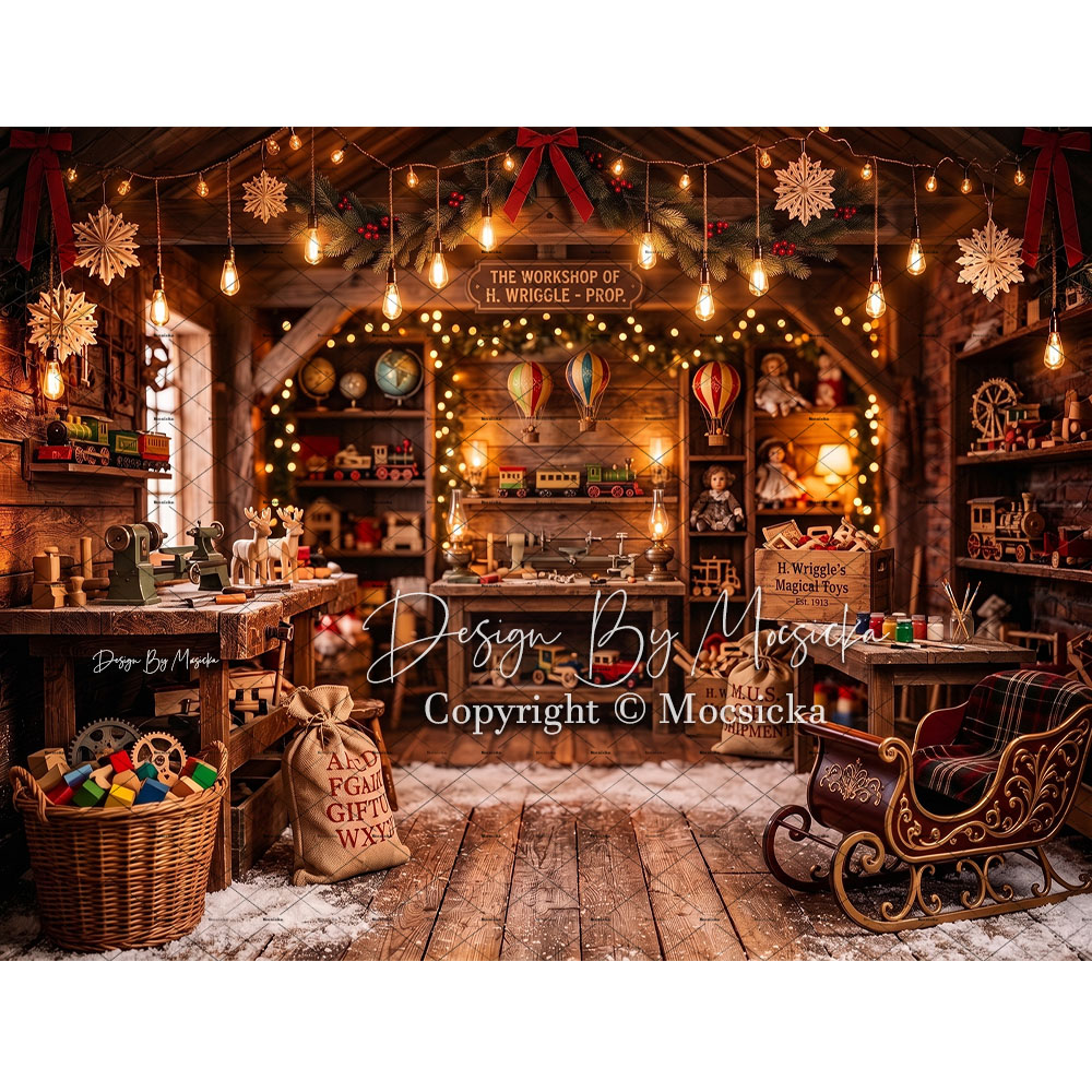 모시카 크리스마스 장난감 워크샵 배경 사진 촬영용 나무 - Photography Lighting Workshops 리뷰 및 가격
