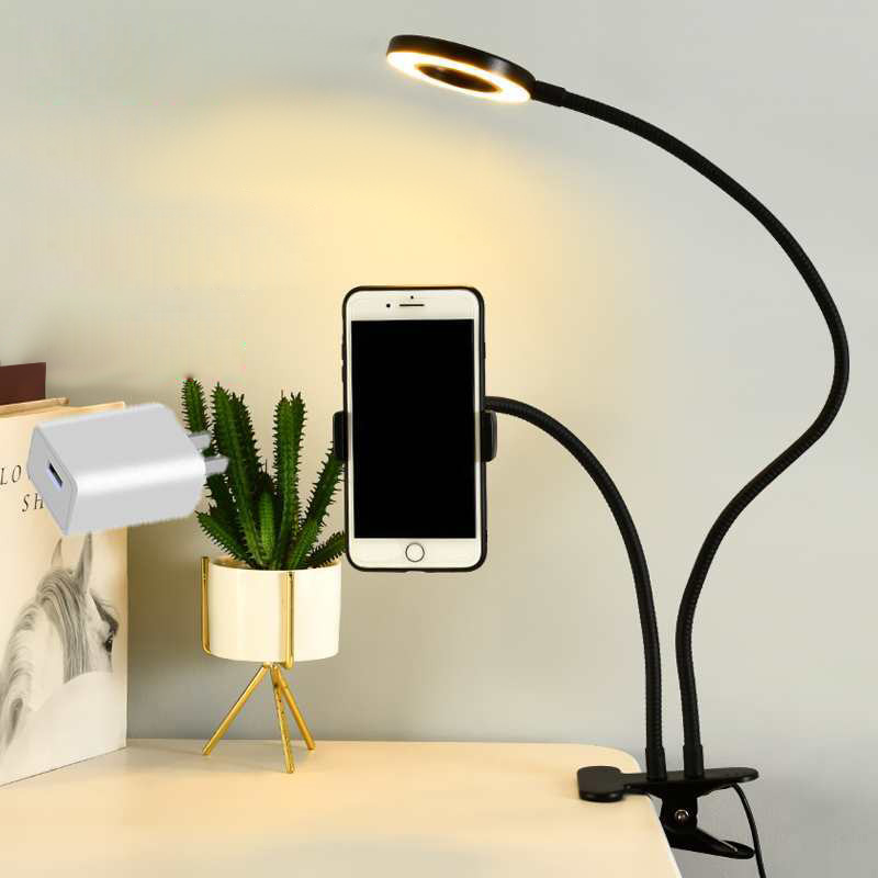 셀카 링 라이트가 있는 범용 플렉시블 휴대폰 거치대,  - Photography Lighting Stick 리뷰 및 가격