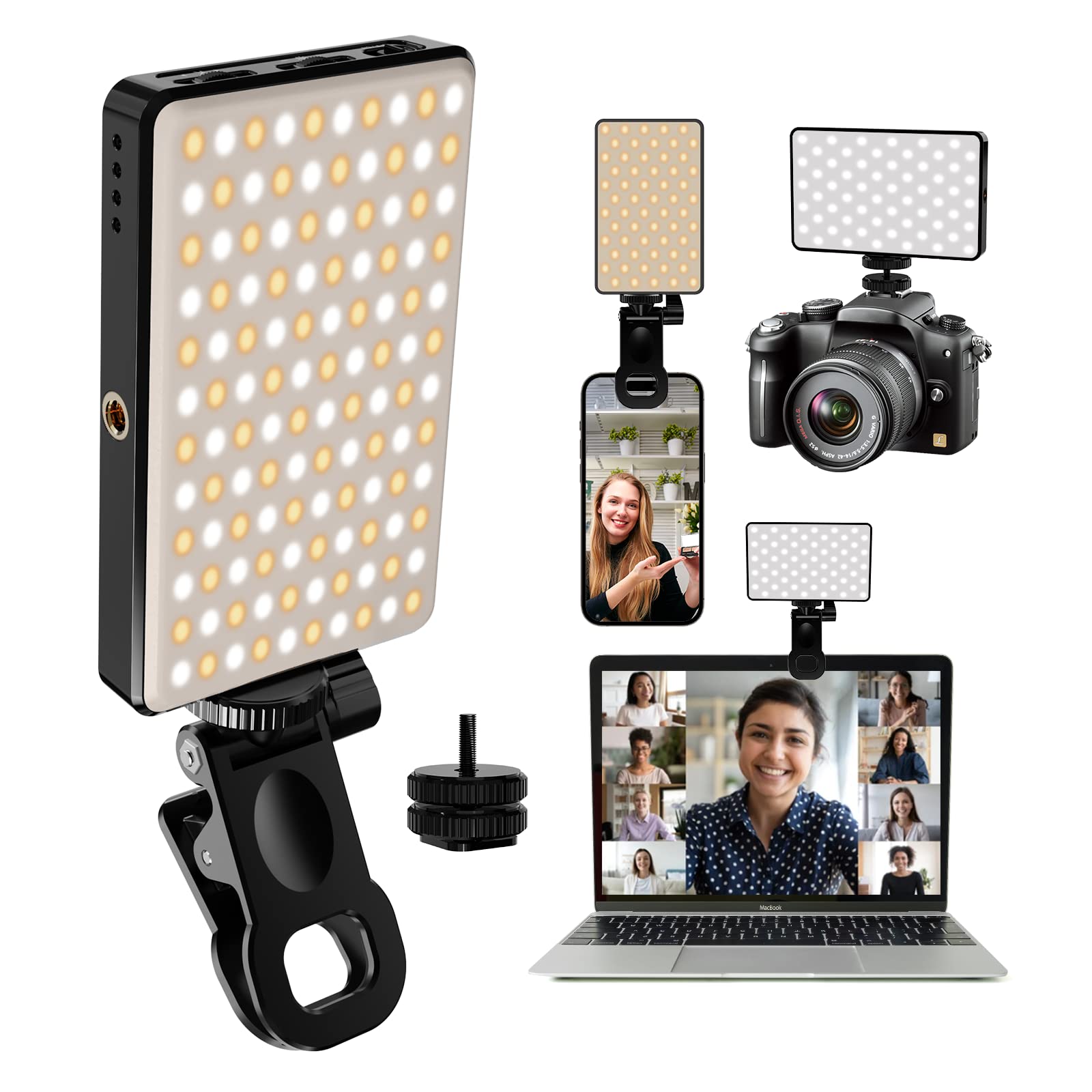 LED Selfie 빛 3000Mah 120 LED 충 - Photography Lighting Circle 리뷰 및 가격