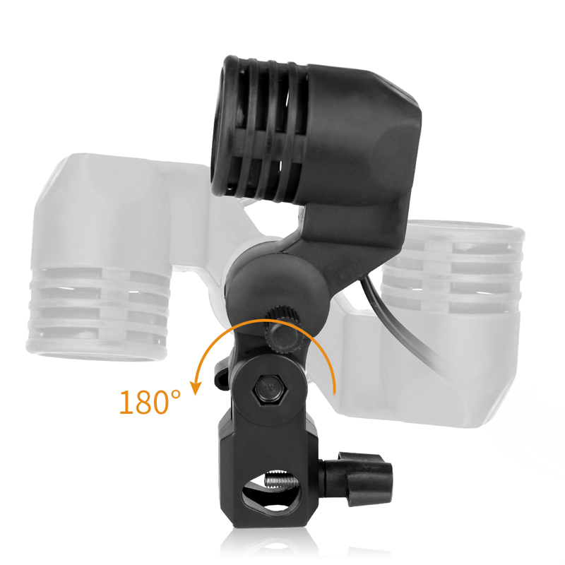 1.8m 케이블 코드 전구 스탠드 E26 / E27 A - Photography Umbrella Lighting Kit 리뷰 및 가격