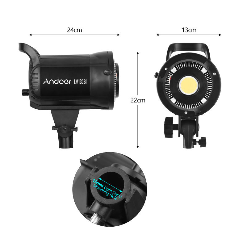 Andoer LM135Bi 휴대용 LED 사진 채우기  - Photography Lighting Godox 리뷰 및 가격