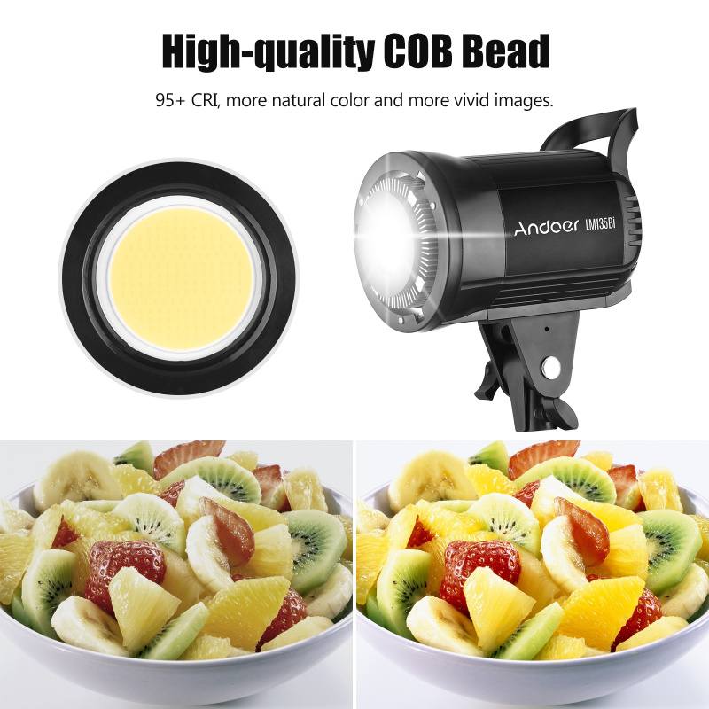 Andoer LM135Bi 휴대용 LED 사진 채우기  - Photography Lighting Godox 리뷰 및 가격