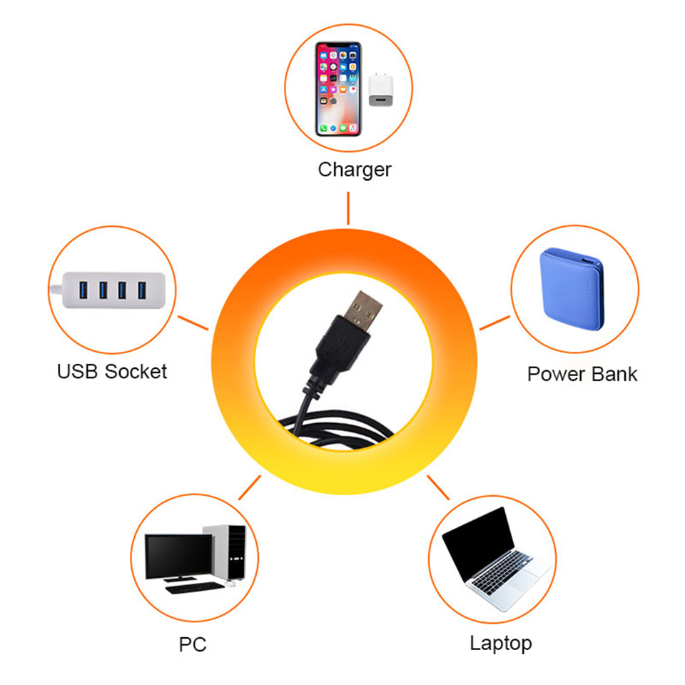 1x USB 일몰 램프 LED 레인보우 네온 야간 조명 - Photography Lighting Home 리뷰 및 가격