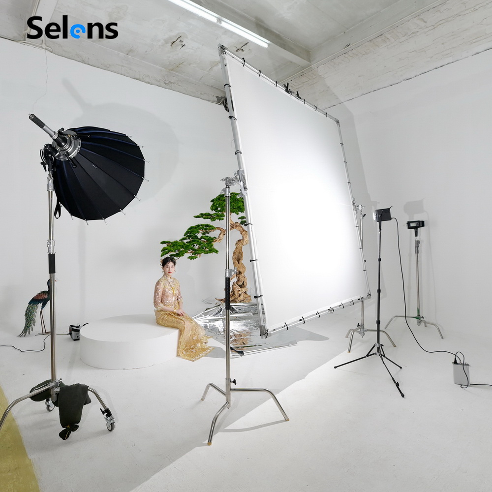 셀렌스 접이식 1.5/2/2.4M 소프트 라이트 스크린 - Photography Umbrella Lighting Kit 리뷰 및 가격