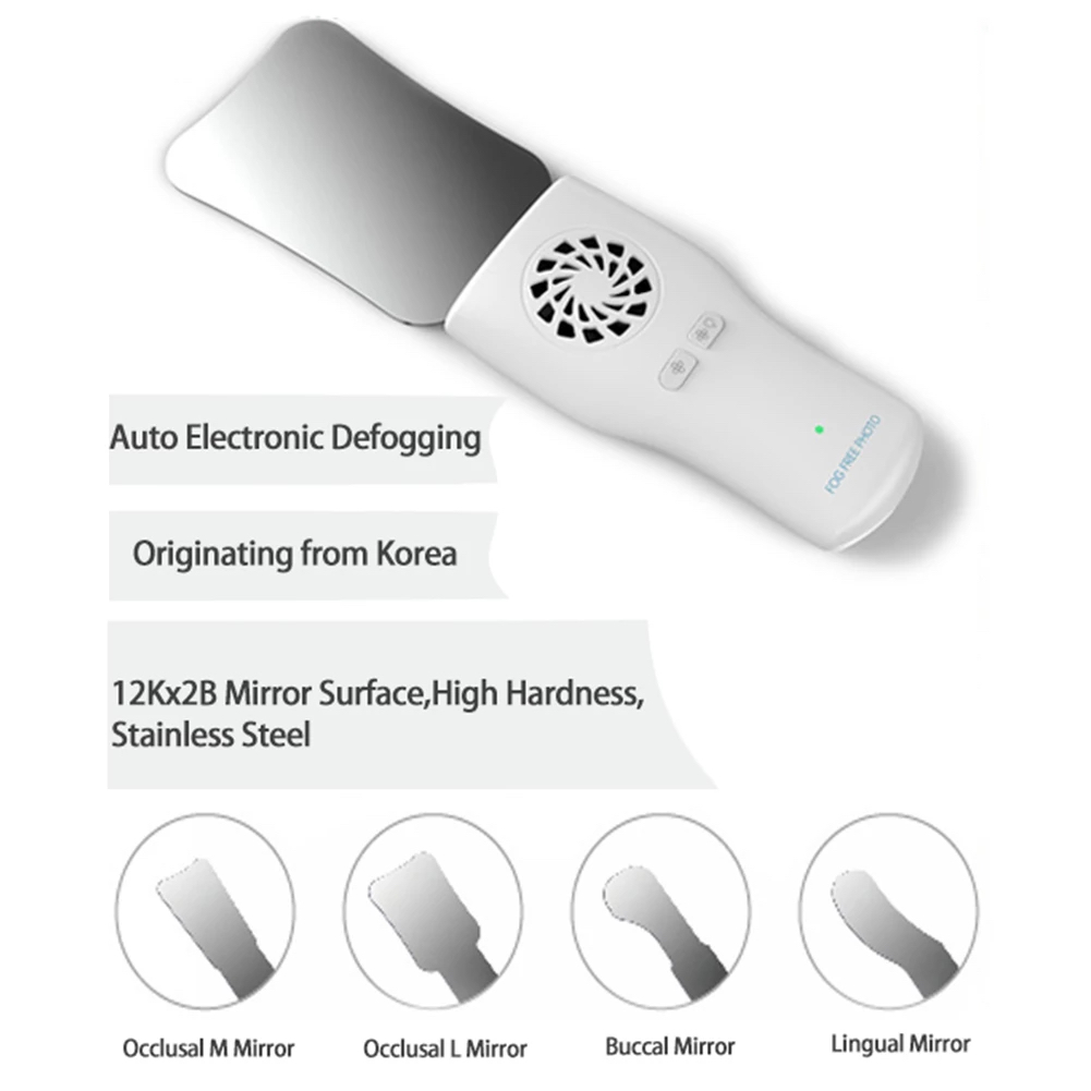 치과 안티 안개 거울 세트 LED 조명이있는 교정 반사 - Photography Lighting Game 리뷰 및 가격