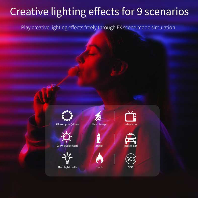 RGB 필 라이트 휴대용 LED 사진 조명 비디오 미니 - Photography Lighting Game 리뷰 및 가격