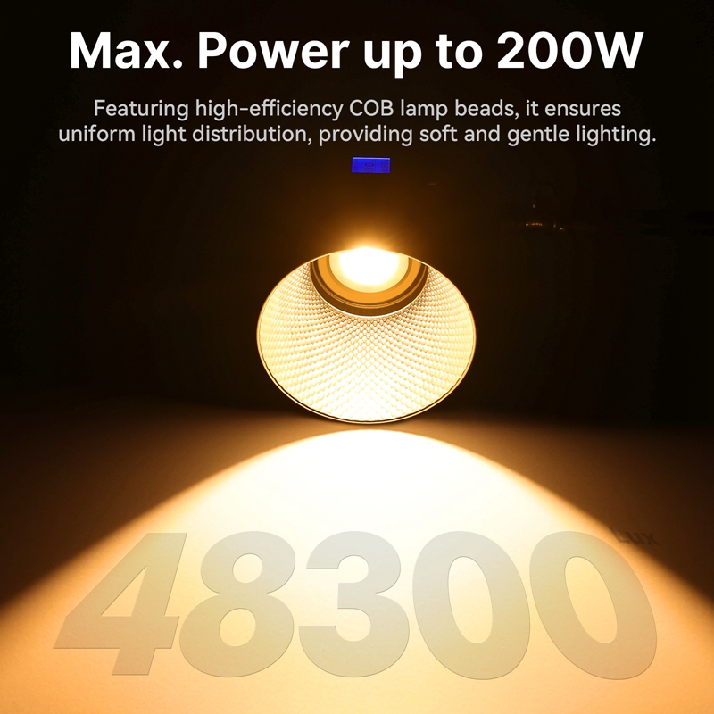 울란지 VL-200Bi 200W 바이컬러 COB 비디오 - Photography Lighting Home 리뷰 및 가격