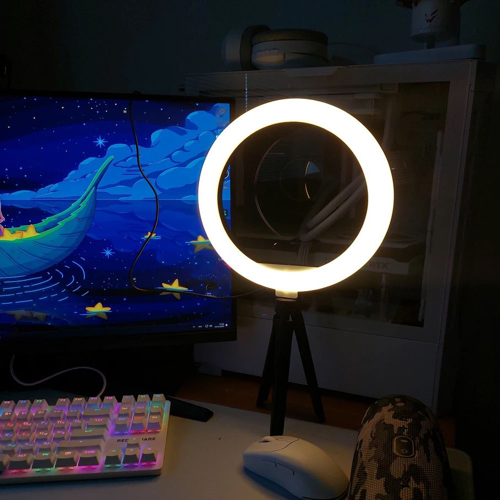 26cm 슈팅라이트 26cm 라이트링 + 삼각대 스탠드 - Photography Lighting Circle 리뷰 및 가격