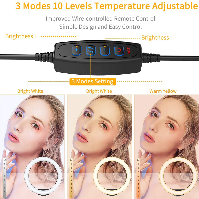 LED 셀카 링 조명 사진 촬영용 셀카 링 램프 USB - Photography Lighting Circle 리뷰 및 가격
