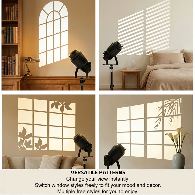 15W 가상 가짜 창문 프로젝션 램프 LED 사진 조명 - Photography Lighting No Shadows 리뷰 및 가격