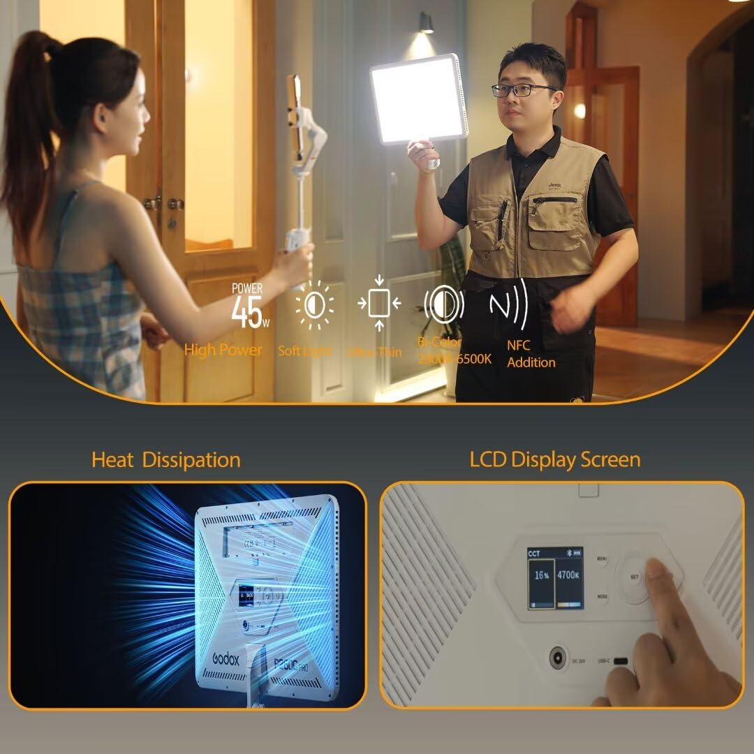 Godox P260C Pro LED 비디오 라이트 패널 - Photography Lighting Godox 리뷰 및 가격