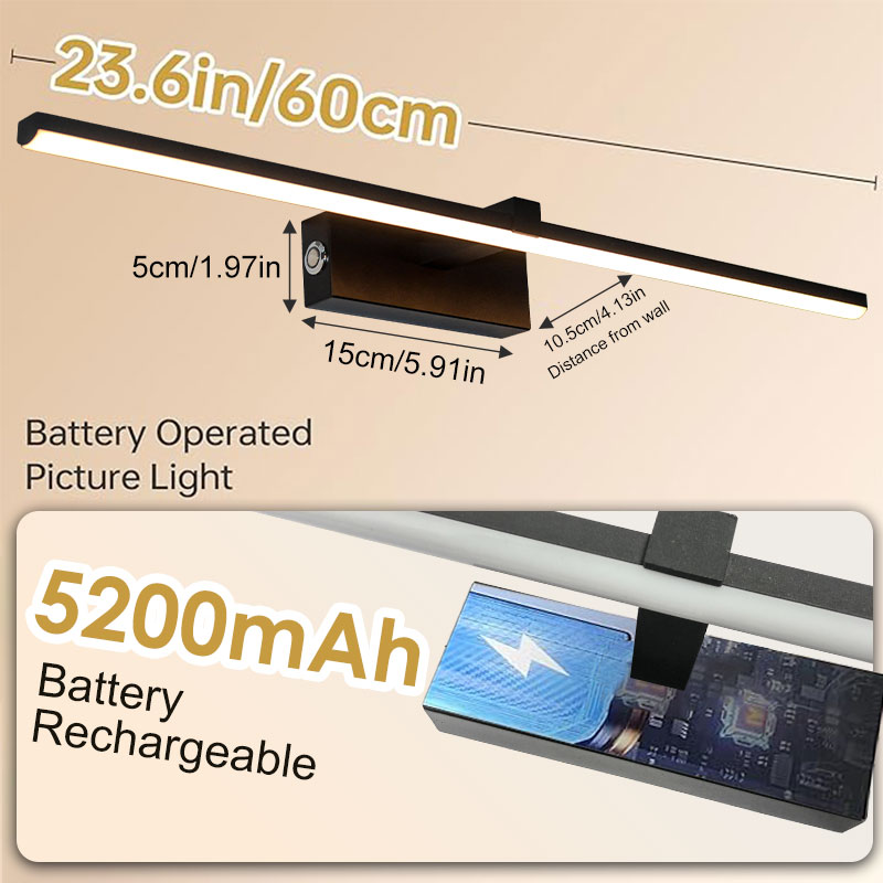 벽걸이용 디밍 가능 LED 그림 조명 5200mAh 3 - Photography Lighting Wall 리뷰 및 가격