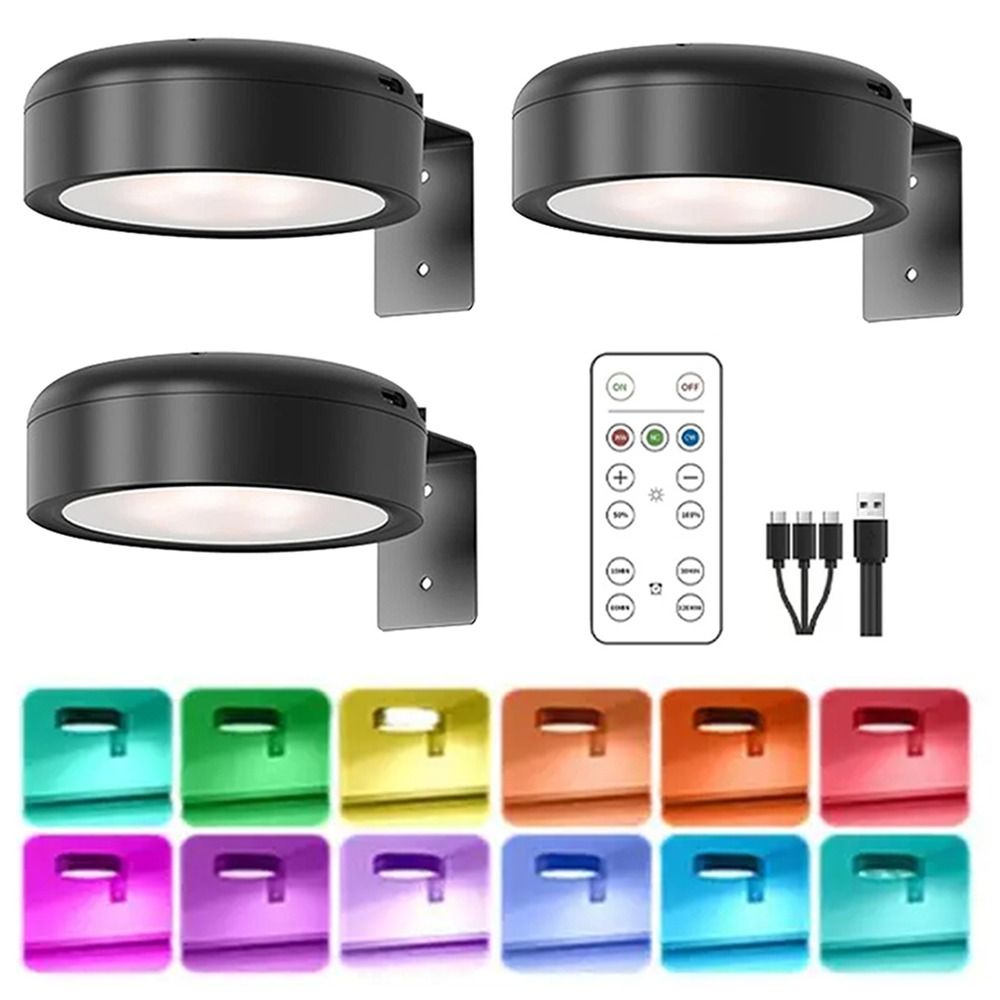 1/2/3Pcs 벽 마운트 자기 LED 조명 충전식 디 - Photography Lighting Wall 리뷰 및 가격