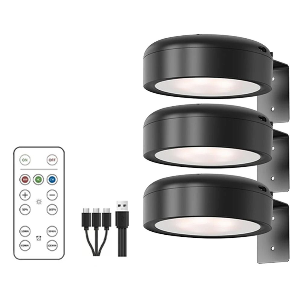 1/2/3Pcs 벽 마운트 자기 LED 조명 충전식 디 - Photography Lighting Wall 리뷰 및 가격