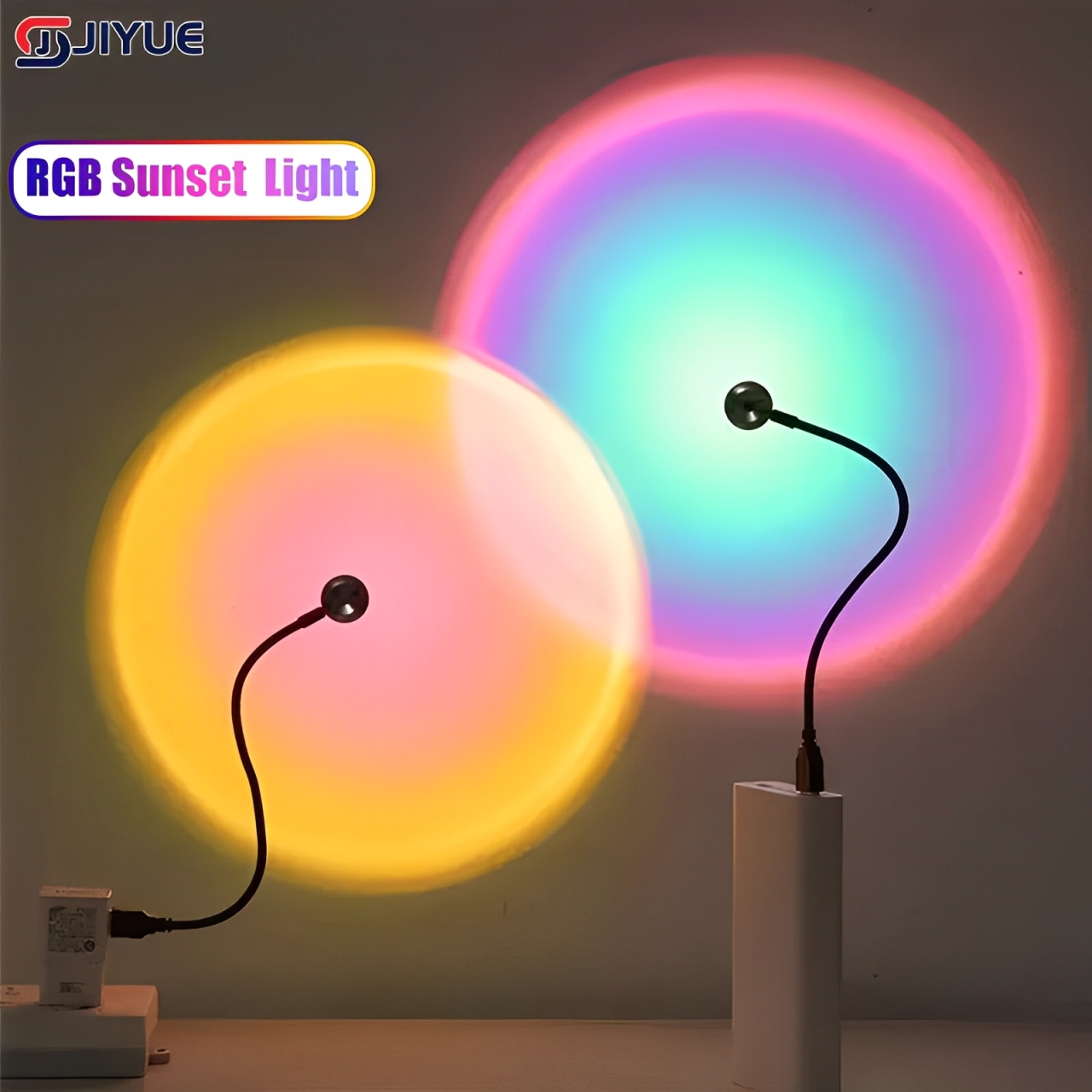 미니 USB ED 일몰 램프 야간 조명 USB 프로젝터 - Photography Lighting Wall 리뷰 및 가격