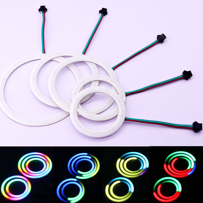 5V/12V WS2812B RGB COB 링 픽셀 자동 - Led Ring Light 18 리뷰 및 가격