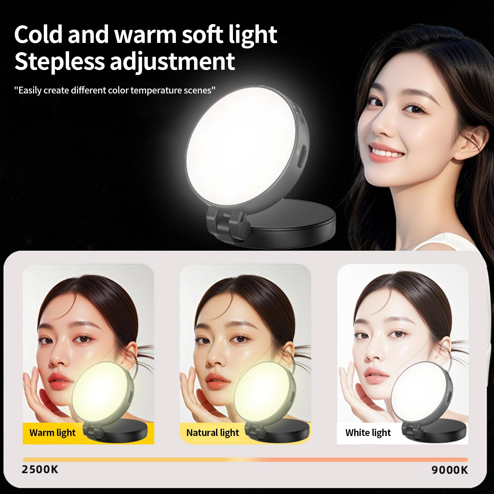 휴대폰 라이트 마그네틱 라이브 스트리밍 램프 포터블 셀 - Photography Lighting Home 리뷰 및 가격